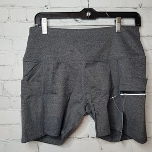 Women's High Waist Yoga Shorts Cathonic Small